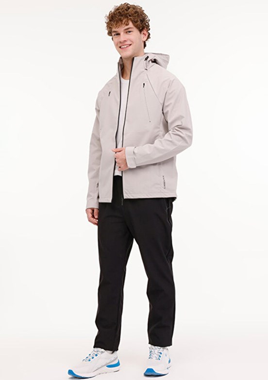 LUMBERJACK - 4W ML 8 HW2770 4PR Erkek Bej Yağmurluk Mont
