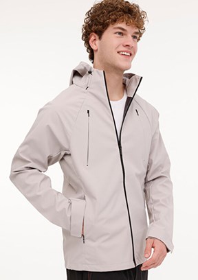 LUMBERJACK - 4W ML 8 HW2770 4PR Erkek Bej Yağmurluk Mont