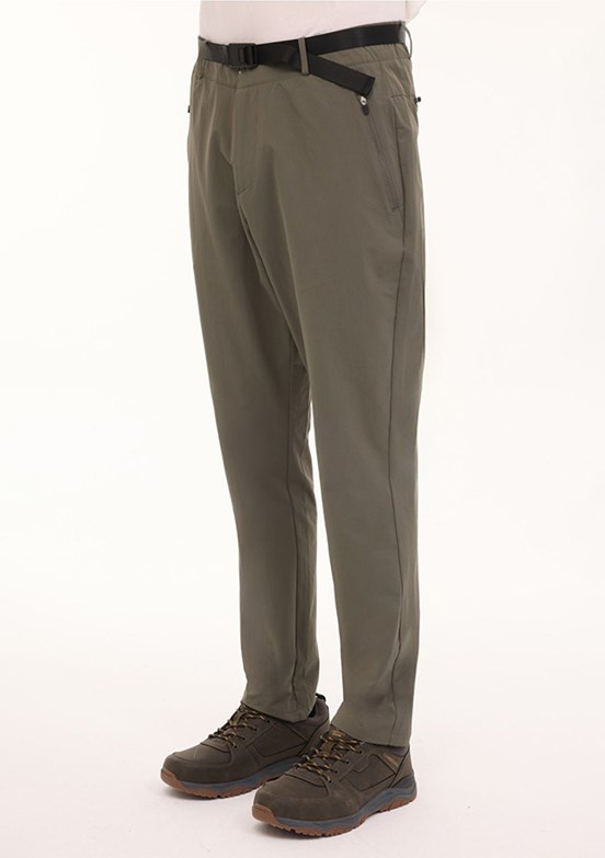 LUMBERJACK - 4W ML SEMS 23F3064M 4PR Erkek Haki Dokuma Pantolon
