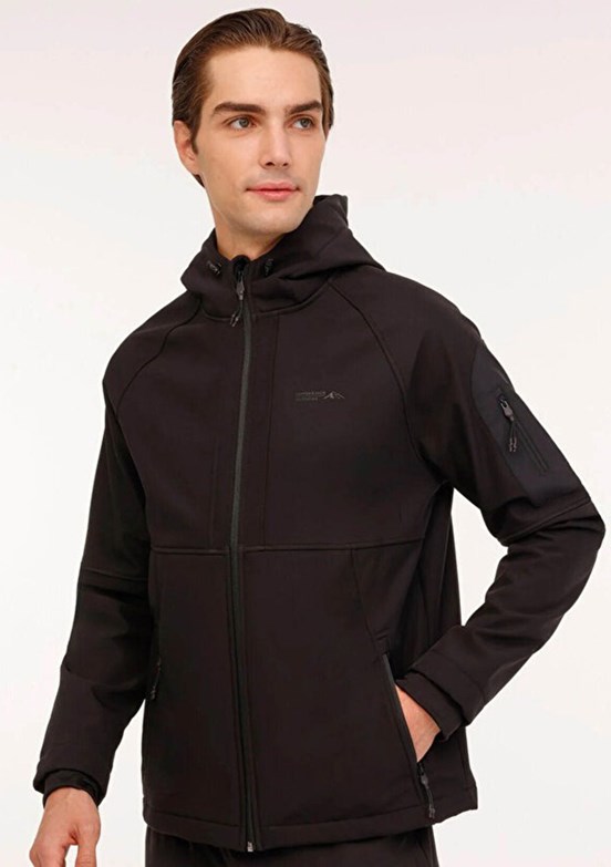 LUMBERJACK 4W Ml Treys 5Dc100 4Pr - A10188040308010 Erkek Siyah Soft Shell Mont