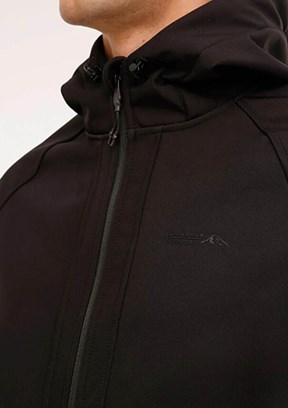 LUMBERJACK 4W Ml Treys 5Dc100 4Pr - A10188040308010 Erkek Siyah Soft Shell Mont