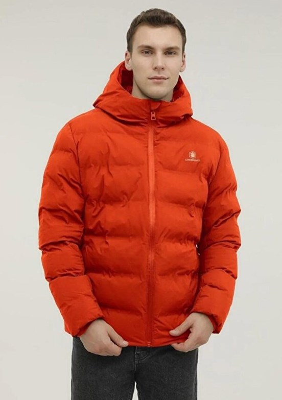 LUMBERJACK 4W Ml Nolan Coat 2Sn22 4Pr - A10181341708010 Erkek Turuncu Kısa Kaban