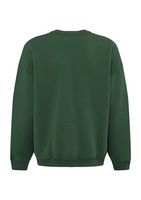 Lumberjack Yeşil Erkek Baskılı Sweatshirt