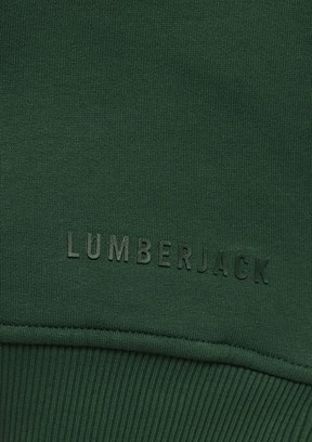 Lumberjack Yeşil Erkek Baskılı Sweatshirt