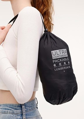 LUMBERJACK - 4W WB PADDED 1SN28 4PR - Kadın Siyah Fermuarlı Mont