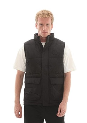 LUMBERJACK 4W Ml Arnold Vest 4Ct646 4Pr - A10174284608011 Erkek Siyah Dokuma Yelek