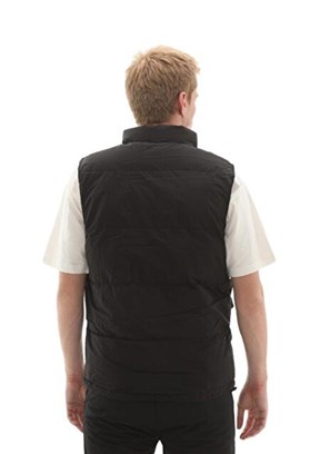 LUMBERJACK 4W Ml Arnold Vest 4Ct646 4Pr - A10174284608011 Erkek Siyah Dokuma Yelek