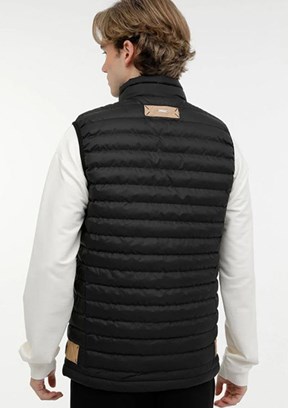 LUMBERJACK 4W Ml Brt Vest 4Pr - A10174284908011 Erkek Siyah Dokuma Yelek