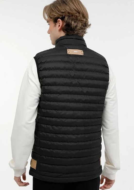 LUMBERJACK 4W Ml Brt Vest 4Pr - A10174284908011 Erkek Siyah Dokuma Yelek