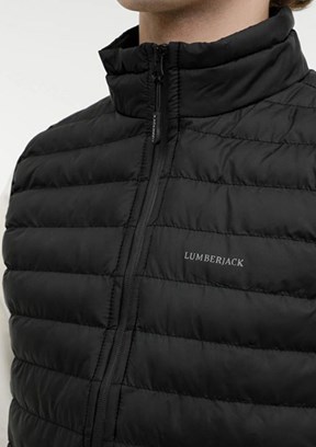 LUMBERJACK 4W Ml Brt Vest 4Pr - A10174284908011 Erkek Siyah Dokuma Yelek