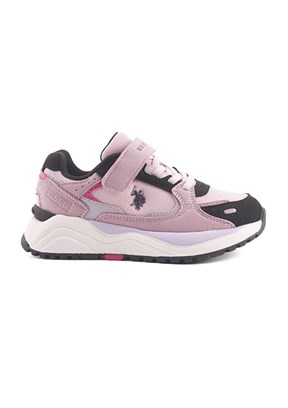US POLO ASSN Pembe Kız Çocuk Sneaker Ayakkabı