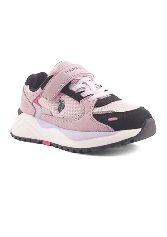 US POLO ASSN Pembe Kız Çocuk Sneaker Ayakkabı