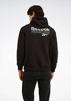 REEBOK Ri Brand Proud Hoodie - 101695214003 Erkek Siyah Kapüşonlu Sweatshirt