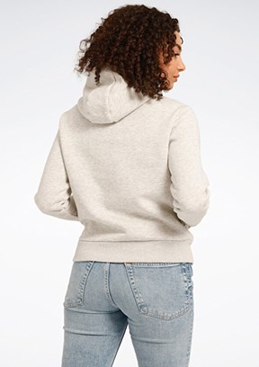 REEBOK Ri Bl Fleece Hoodie - 101944149004 Kadın Beyaz Kapüşonlu Sweatshirt