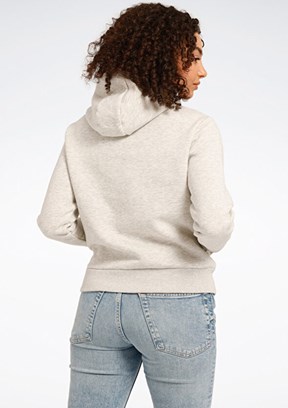 REEBOK Ri Bl Fleece Hoodie - 101944149006 Kadın Beyaz Kapüşonlu Sweatshirt