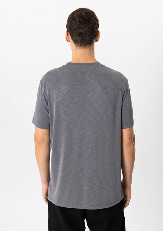 BACKANDBOND Antrasit Erkek Regular T-Shirt
