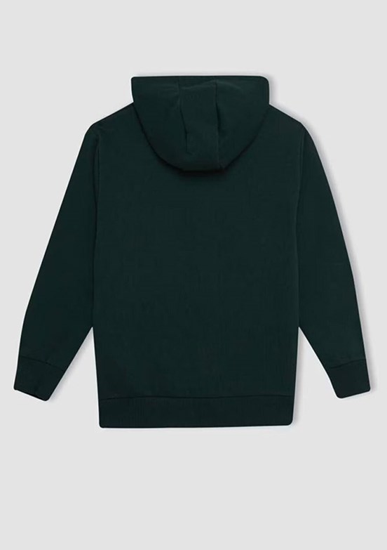 Defacto D.Green Erkek Çocuk Kapüşonlu Sweatshirt