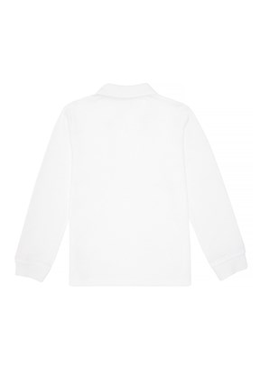 US POLO ASSN Beyaz Erkek Çocuk Basic Sweatshirt