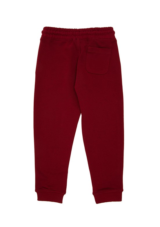 US POLO ASSN Bordo Erkek Çocuk Standart Pantolon