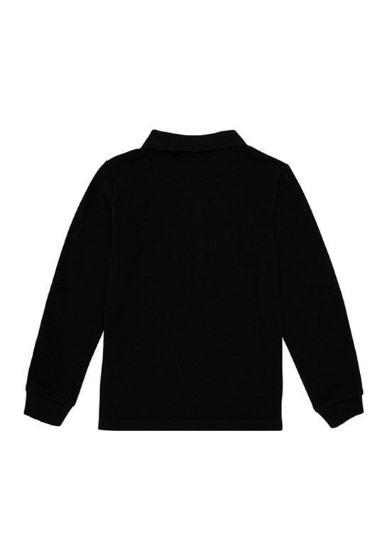 US POLO ASSN Siyah Erkek Çocuk Basic Sweatshirt