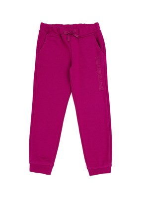 US POLO ASSN Pembe Kız Çocuk Regular Pantolon