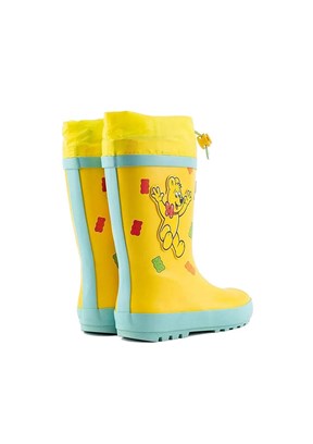HARİBO Sarı Unisex Çocuk Yağmur Çizmesi