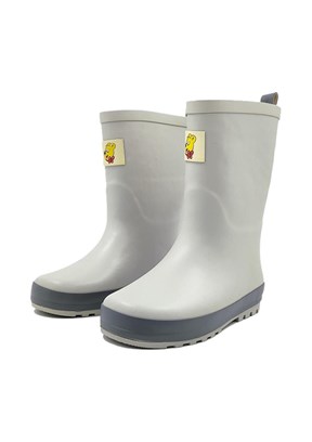 HARİBO Gri Unisex Çocuk Yağmur Çizmesi