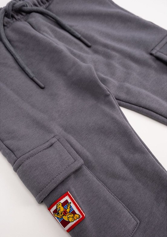 HARİBO Antrasit Unisex Çocuk Eşofman Altı