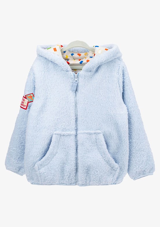 HARİBO Mavi Unisex Çocuk Polar Sweatshirt