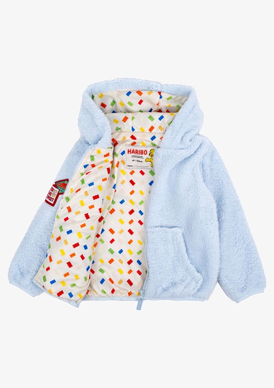HARİBO Mavi Unisex Çocuk Polar Sweatshirt