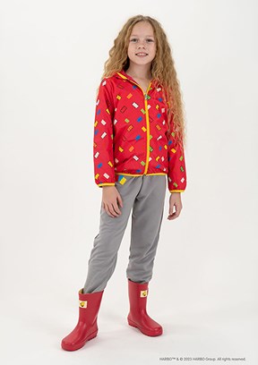 HARİBO Pembe Unisex Çocuk Rüzgarlık