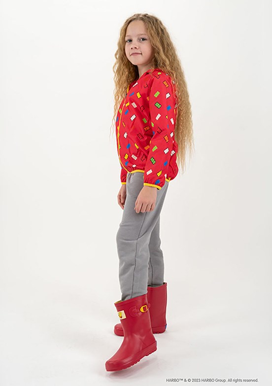 HARİBO Pembe Unisex Çocuk Rüzgarlık