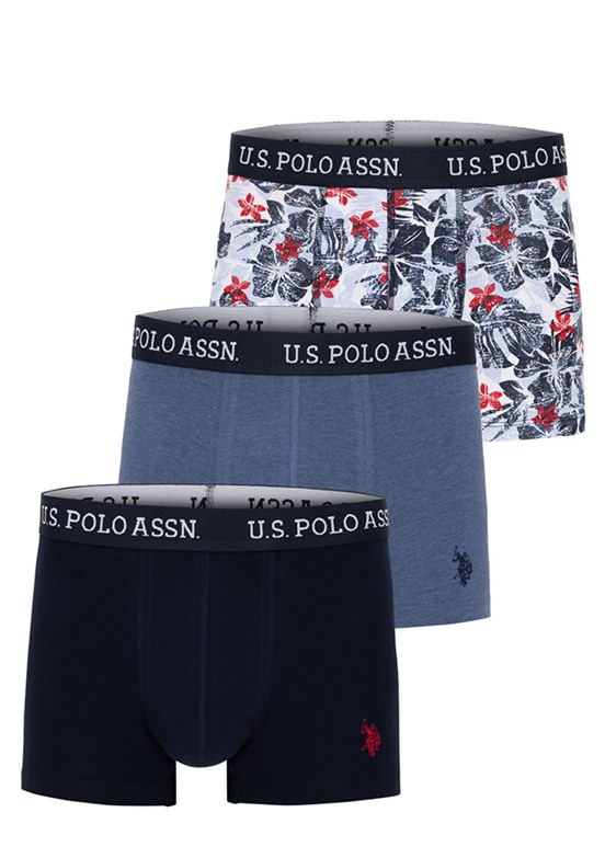 US POLO ASSN Yeşil Erkek Boxer