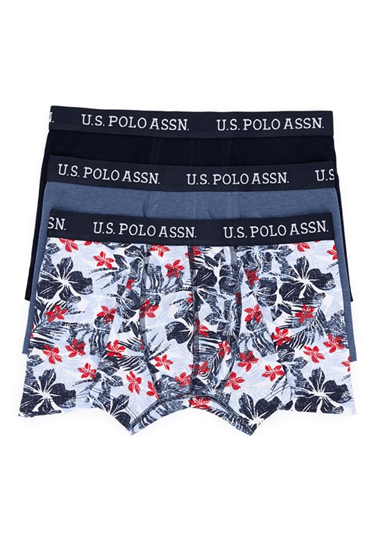 US POLO ASSN Yeşil Erkek Boxer