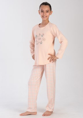 Vienetta Kız Çocuk Pijama Takımı