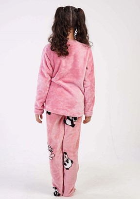 Vienetta Pembe Kız Çocuk Pijama Takımı