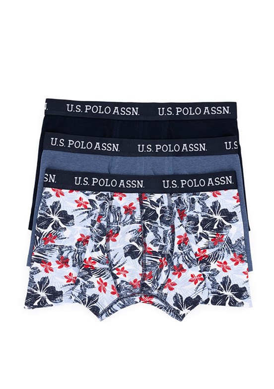 US POLO ASSN Yeşil Erkek Boxer