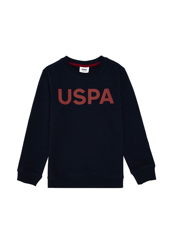 US POLO ASSN Lacivert  Erkek Çocuk Basic Sweatshirt