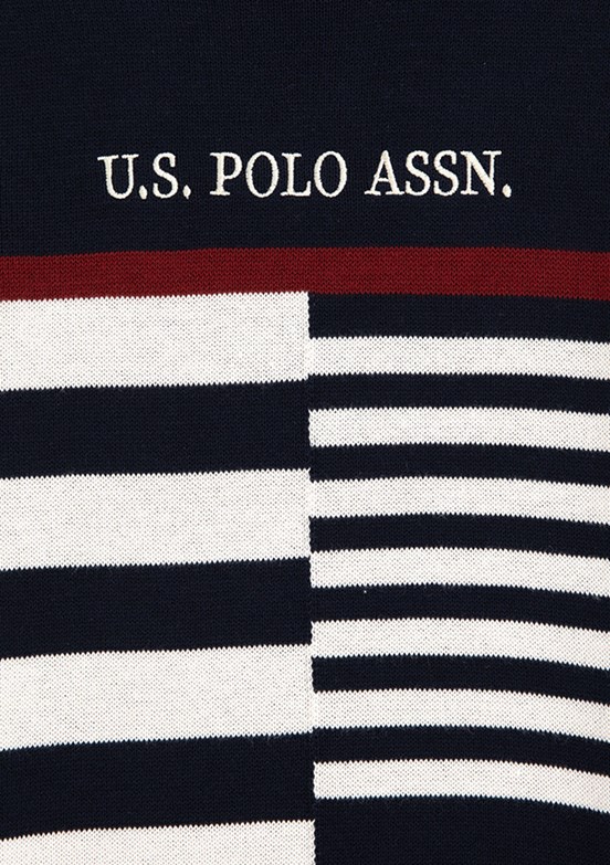 US POLO ASSN Lacivert  Erkek Çocuk Slim Kazak