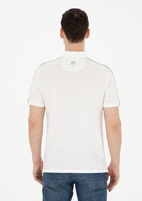 Pierre Cardin Beyaz Erkek Slim T-Shirt