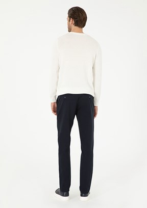 PİERRE CARDİN Lacivert Erkek Slim Pantolon