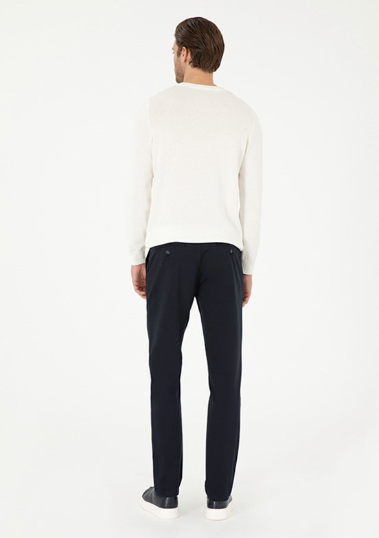 PİERRE CARDİN Lacivert Erkek Slim Pantolon