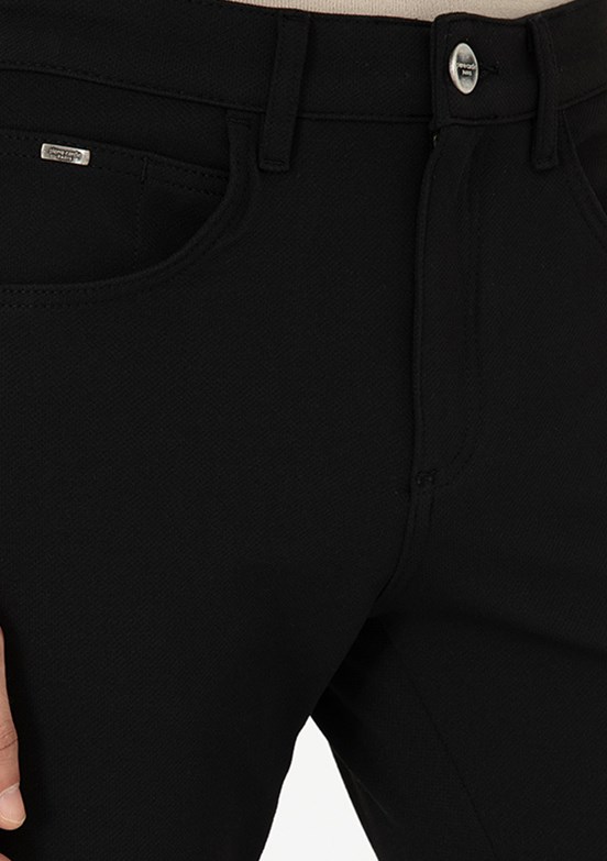PİERRE CARDİN Siyah Erkek Slim Pantolon