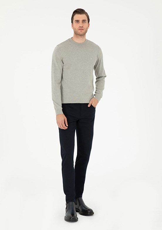 PİERRE CARDİN Lacivert Erkek Slim Pantolon