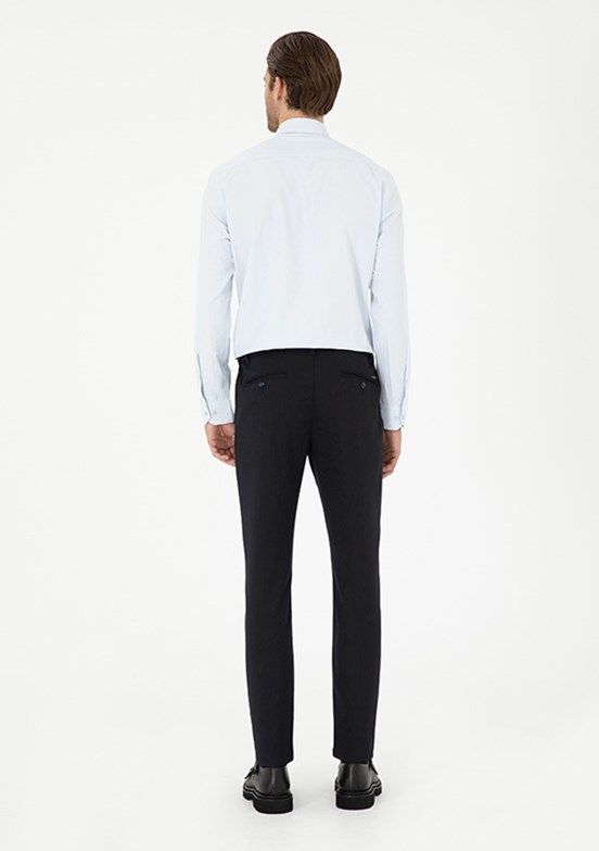 PİERRE CARDİN Lacivert Erkek Slim Pantolon