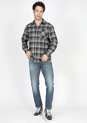 Lee Cooper Çok Renkli Erkek Dokuma Gömlek