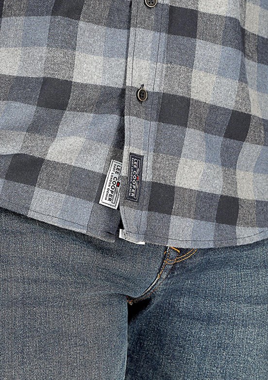 Lee Cooper Çok Renkli Erkek Dokuma Gömlek