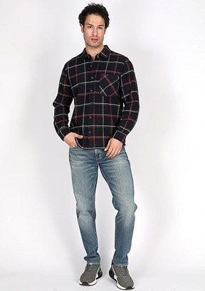 Lee Cooper Mavi Erkek Oxford Jean Pantolon