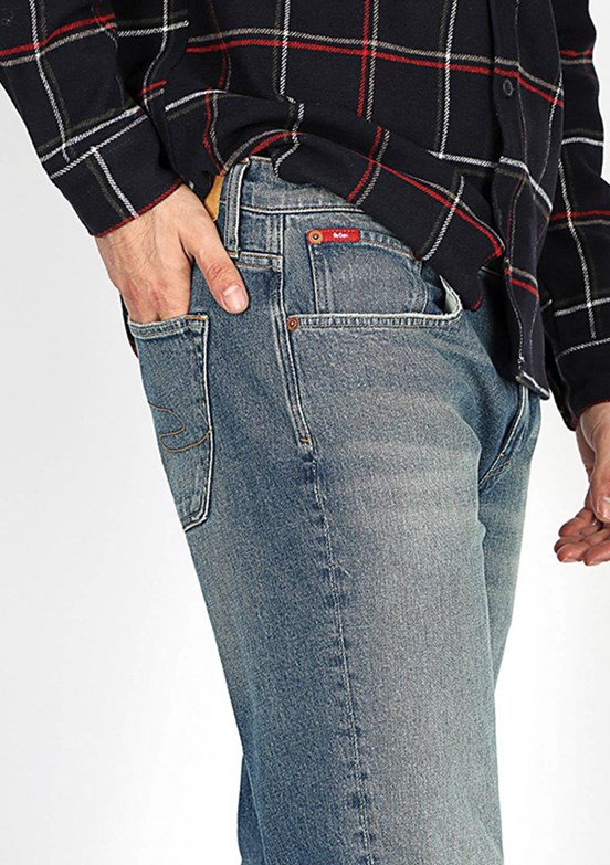 Lee Cooper Mavi Erkek Oxford Jean Pantolon