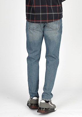 Lee Cooper Mavi Erkek Oxford Jean Pantolon